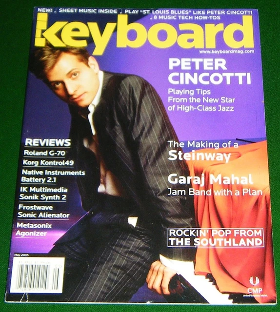 No Label Packing STEINWAY PIANO, ROLAND G-70, Korg Kontrol49 in 2005 Keyboard Magazine ...