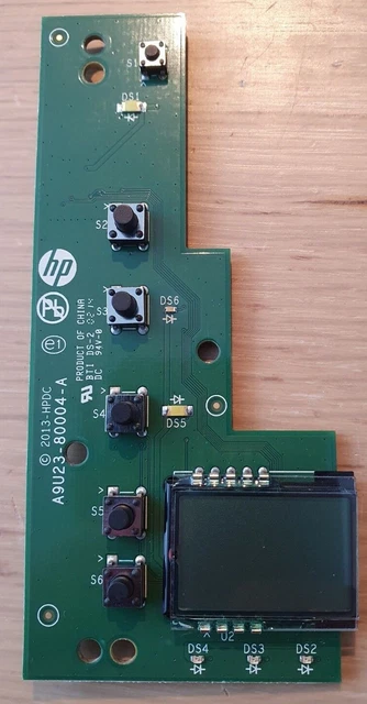 HP DESKJET 2540 Printer A9U23-80004A Control Panel PCA Circuit Board £ ...