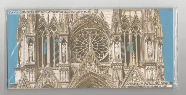 Souvenir Philatélique : Bloc N° 58 - Cathédrale De Reims - Neuf Sous Blister