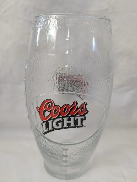 Coors Light Vintage Football Shaped Beer Mug