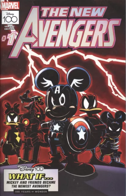 Amazing Spider-Man #25 Donald Soffritti Disney 100 The New Avengers Variant