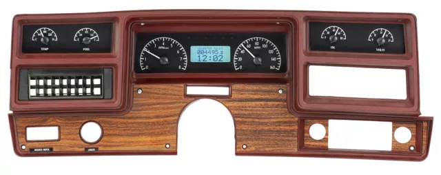 Dakota Digital 73-77 Chevy Malibu El Camino Analog Gauge System VHX-73C-MAL-K-W