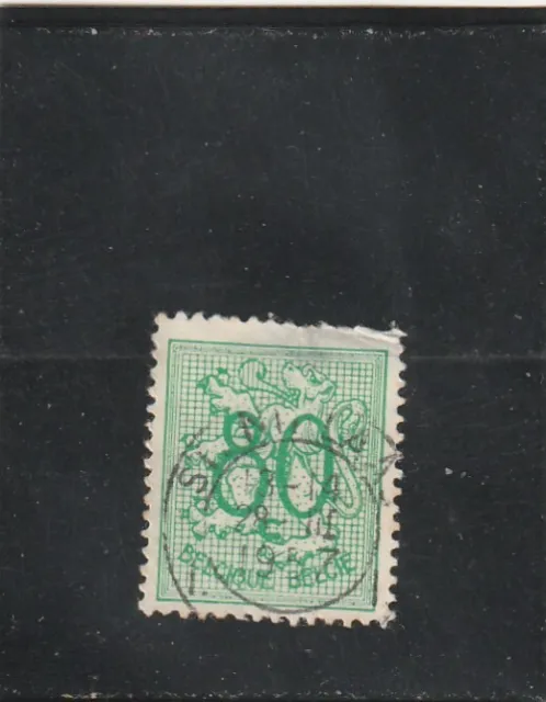 L6122 BELGIQUE N° Y&T 857 de 1951 " Lion Heraldique "  Oblitéré