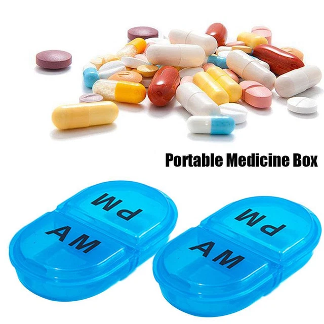 Organizzatore Pillole Compatto 7 Giorni Portatile E Sicuro - Foto 9