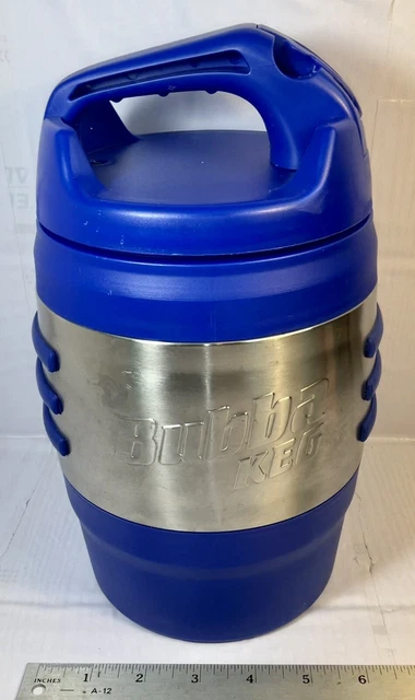 Blue BUBBA KEG 72 OZ. Foam Insulated Double-Wall Sport Stainless Steel Jug Water