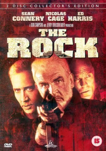 The Rock DVD (2002) Sean Connery, Bay (DIR) cert 15 2 discs Fast and FREE P & P