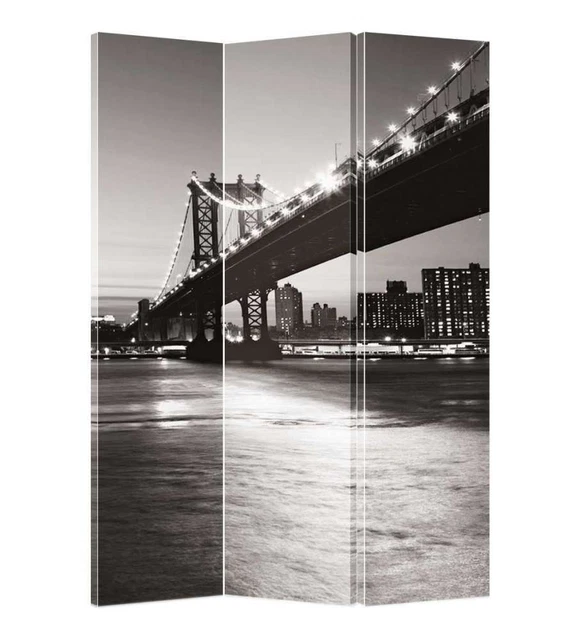 Paravento 3 Ante Fantasia Ponte Di Brooklyn