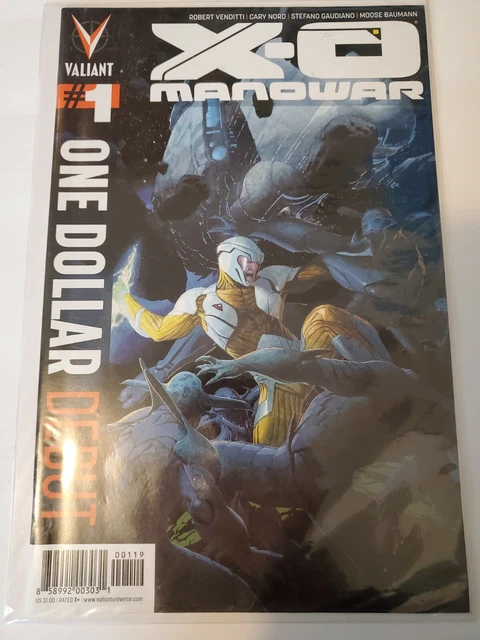 X-O Manowar #1 Valiant Comics One Dollar Debut 2013 NM