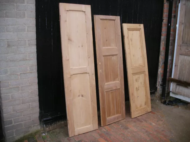 Reclaimed stripped pine cupboard doors (choice of 6)