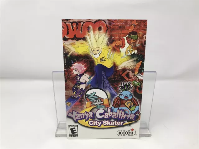 Yanya Caballista City Skater - Sony Playstation 2 PS2 * Instruction Manual ONLY