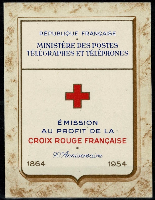 Carnet De Timbres France 1960 - Croix-Rouge - Yvert N°2009 - Neuf ** Luxe MNH (non Oblitéré) - Collection Philatélie