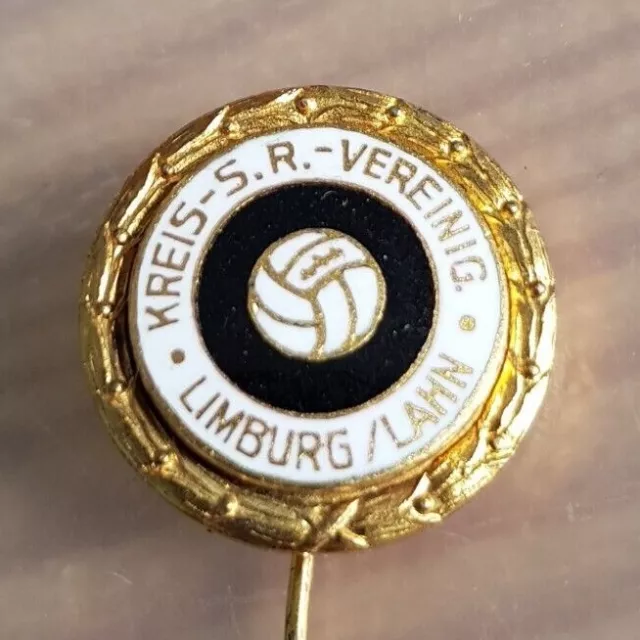 Fußball Anstecknadel Ehrennadel Kreis Schiedsrichtervereinigung Limburg Lahn