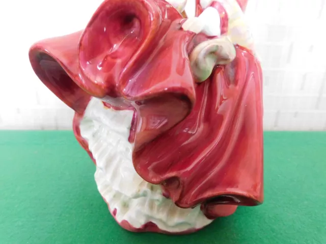 Royal Doulton  Figurine, 'Top o the Hill' 1937 HN1834 - Red Signed 3