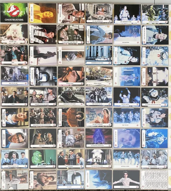 2016 Ghostbusters Movie Base Trading Card Set 54 Cards Cryptozoic