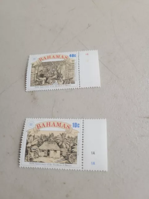 Bahamas stamp locals