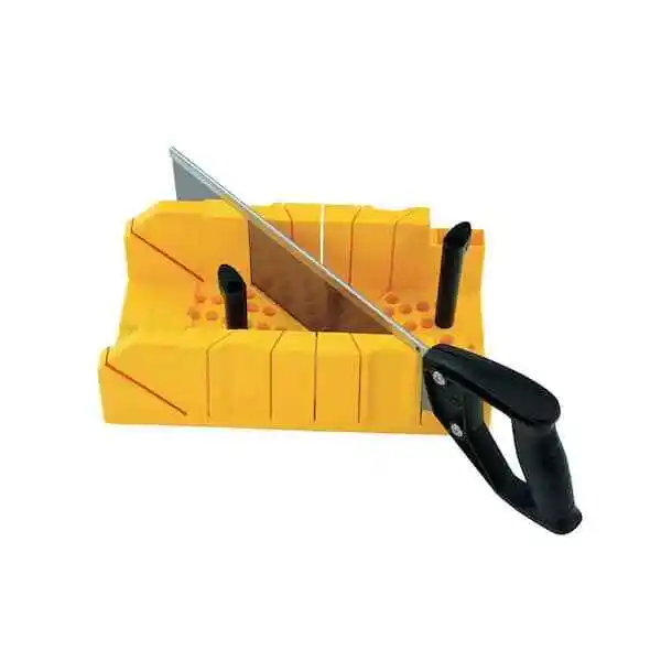 14.5 In. Deluxe Clamping Miter Box With 14 In. Saw | Stanley Mitre Origina