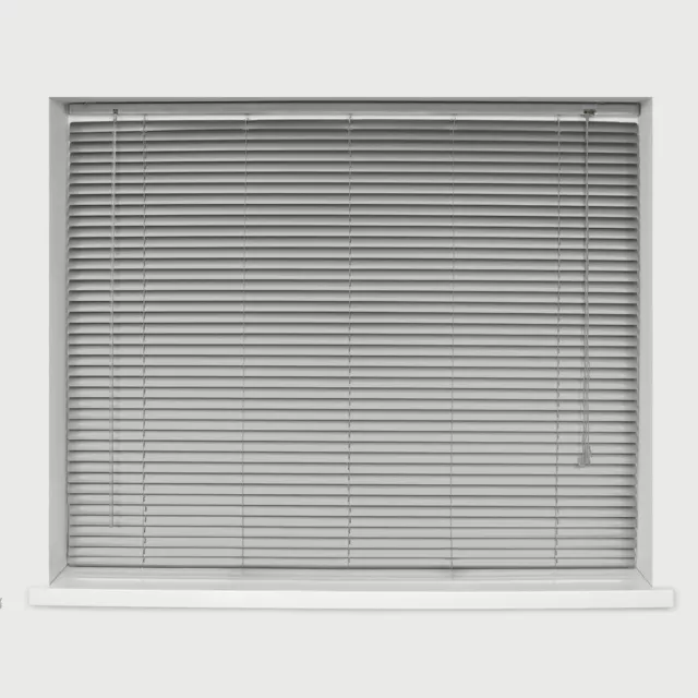 Pvc Aluminium Woodgrain Venetian Blinds 25Mm