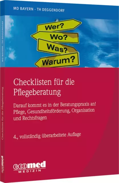 Checklisten für die Pflegeberatung | Medizinischer Dienst Bayern | Taschenbuch