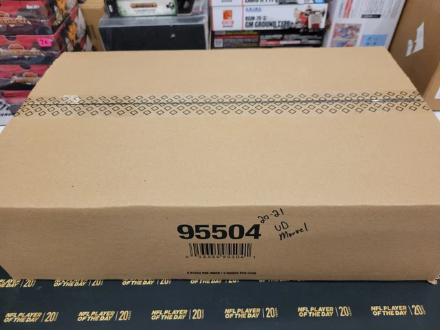 20-2021 Upper Deck Marvel Annual Factory Sealed Hobby Case of (16) Boxes