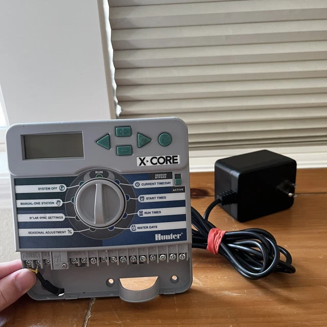 HUNTER XCORE 8STATION Zone XC800i Sprinkler Irrigation Timer