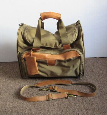 Hartmann Ballistic Nylon & Leather Trim 14" Carry On Duffle Bag