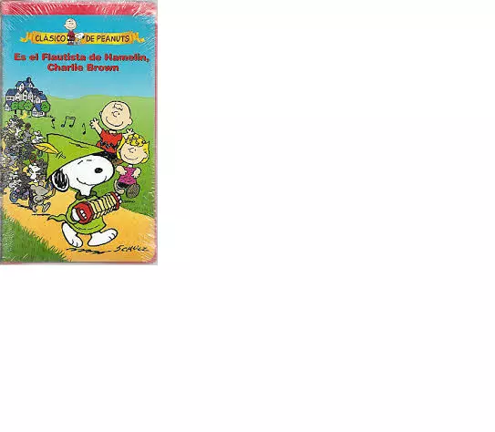 Es el Flautista de Hamelin CHARLIE BROWN VHS It's the Pied Piper SNOOPY PEANUTS