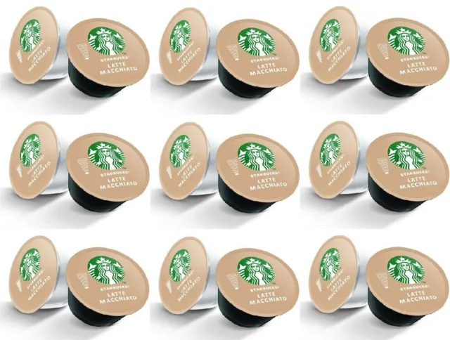 Dolce Gusto Starbucks Latte Capsules - 12, 36, 48, 96 Pods SOLD LOOSE