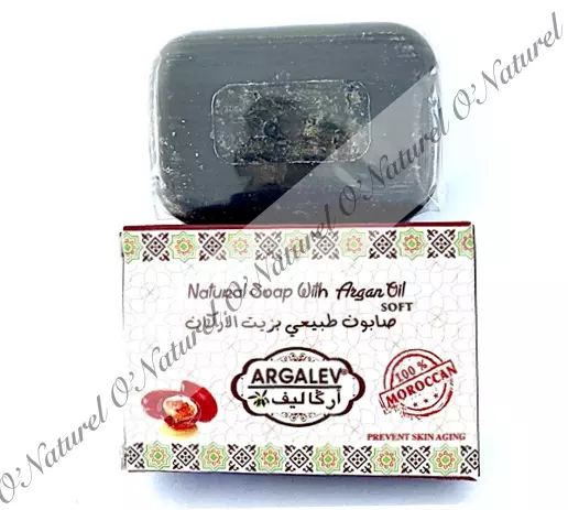 Savon à l'Huile d'Argan 80g Argan Oil Soap, Jabon de Aceite de Argán