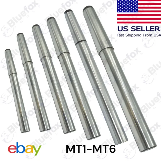 Lathe Alignment Test Bar Shank Size 1MT, 2MT, 3MT, 4MT, 5MT, 6MT Bluefox