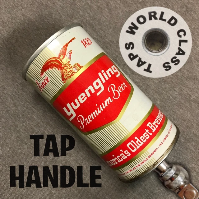 VINTAGE YUENGLING CAN beer TAP HANDLE marker KEGERATOR Pottsville 44.