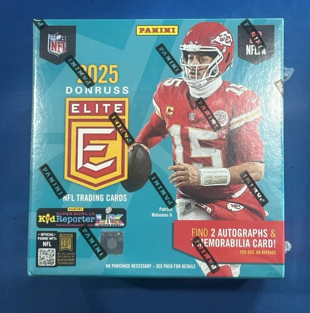 2025 Panini Donruss Elite Football Hobby Box