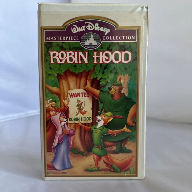 ROBIN HOOD WALT Disney Masterpiece Collection VHS Video Tape £4.48