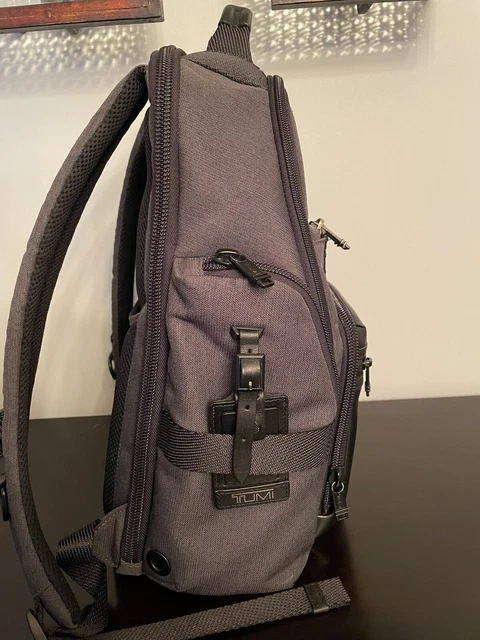 Tumi Alpha Bravo Sheppard Deluxe Backpack - Abthracite - New monogram tag 4