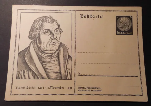 Briefmarken Deutsches Reich Ganzsache