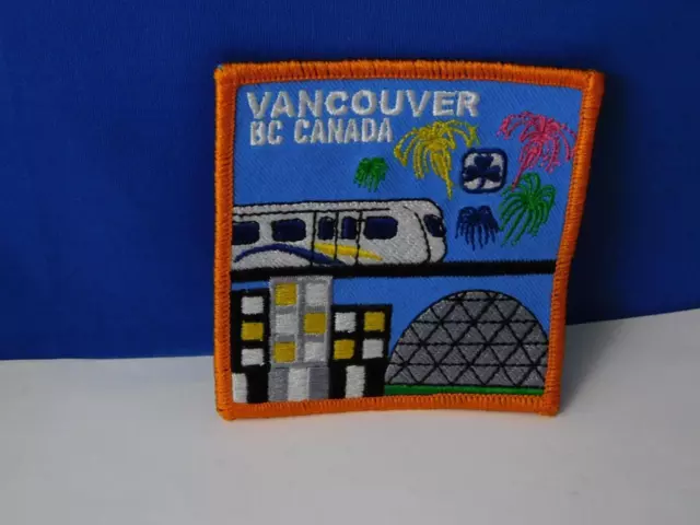 Girl Guides Canada Patch Vancouver Bc Fire Works Badge Collector