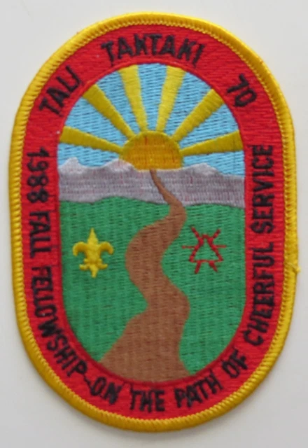 Tali Taktaki Lodge 70 General Greene NC 1998 Fall Fellowship Yellow Bdr (E8278)