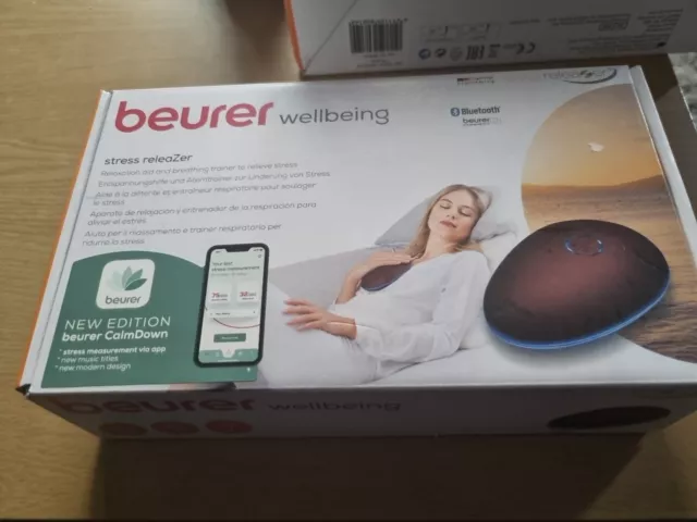 Beurer Stress ReleaZer Relaxation Aid and Breathing Trainer, ST100