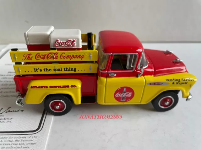 MATCHBOX COLLECTIBLES YPC01-M - COCA COLA  COLLECTION - CHEVY TRUCK 1957 au 1/43