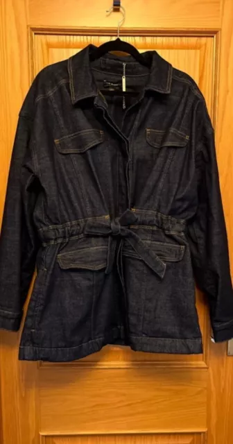 Tie waist hotsell utility jacket