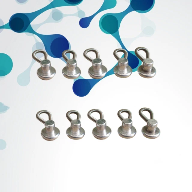 10 PCS Metal Extended Button Snap Closures Clothing Extended Buckle