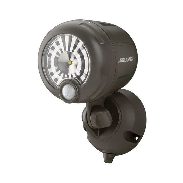 Mr Beams heller LED Scheinwerfer braun mit Bewegungsmelder MB360XT