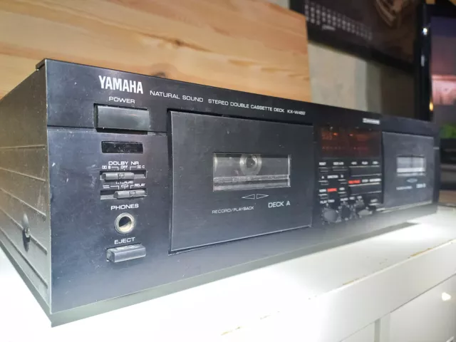 Yamaha KX-W 482 schwarz Kassettendeck Tapedeck inkl. 1 Jahr Gewähr. Zustand:Gut