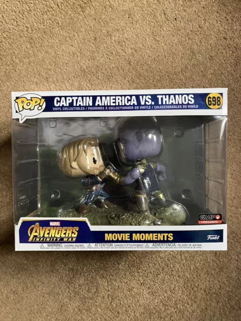 Funko Pop - Marvel Avengers Infinity War - Captain America Vs Thanos #698