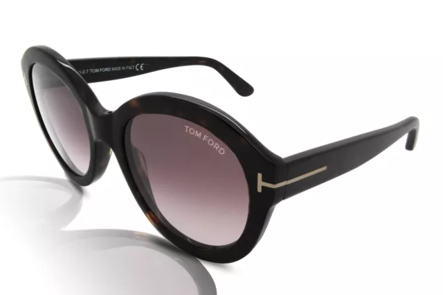 Tom Ford FT0611 Kelly-02 Damen Sonnenbrille 52T Dunkelbraun