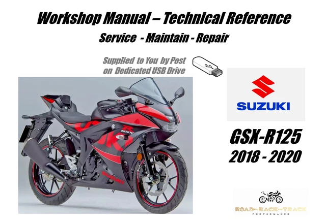 GSX-S125/R125 - サービスマニュアル（WORKSHOP MANUAL USB