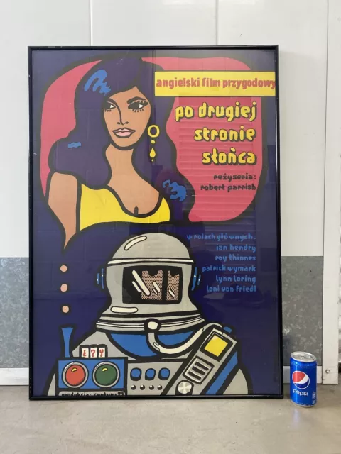 🔥 Vintage Modern Pop Art Science Fiction Lithograph Poster, Mlodozeniec 1974 3