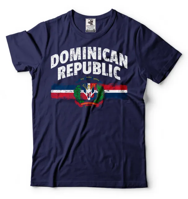 Dominican Republic T-shirt Republica Dominicana Tee Shirt National country Tee 2