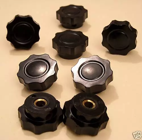 Batch Of 8 Buttons Vintage " Pinch Disc " For Radio & Audio