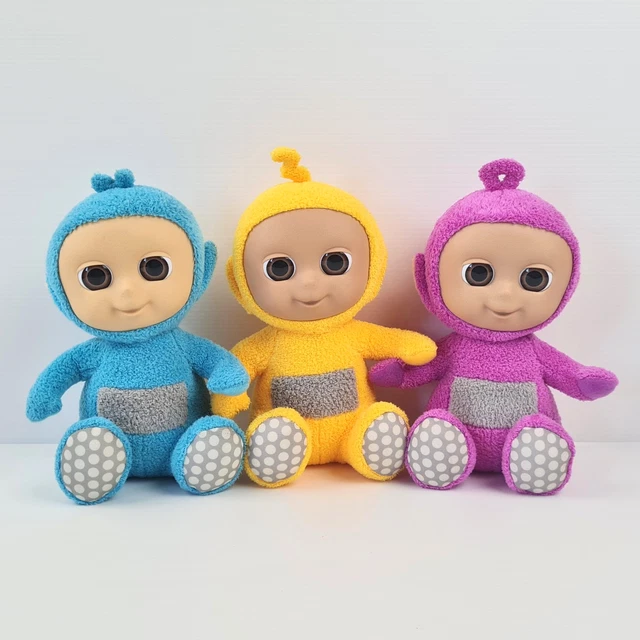 TELETUBBIES TIDDLYTUBBIES PLUSH Soft Toys X 3 Mi Mi Ping Umby Pumby teletubbies-tiddlytubbies-plush-soft-toys-x-3-mi-mi-ping-umby-pumby
