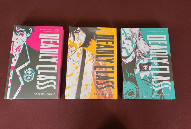 DEADLY CLASS by Remender Deluxe HC set VOL 1 2 3 Image Comics (New / Sealed)